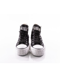 Bota de lona Andyz doble piso negro