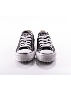 Zapatilla de polipiel Andyz doble piso negro 2