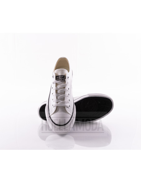 Zapatilla lona Andyz blanco