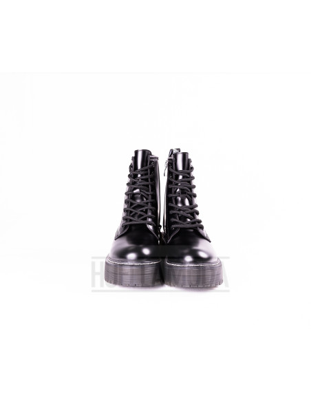 Bota militar Andyz plataforma negro