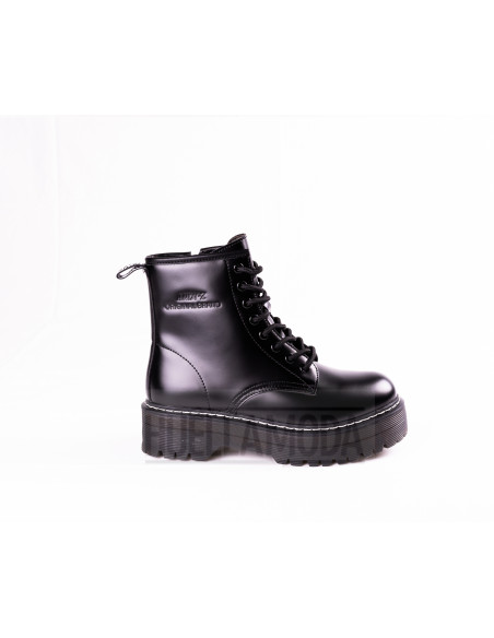 Bota militar Andyz plataforma negro