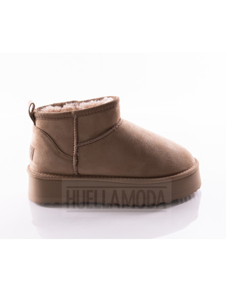 Bota australiana con plataforma Andyz taupe